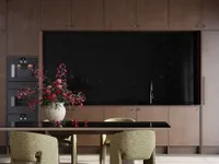 Кварцевый агломерат Black Perlino